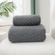 thumbnail image 4 of Toallas de baño Toalla de baño Juego de toallas de baño Terciopelo hilado Toalla de baño suave altamente absorbente Adecuada para baño Spa Gimnasio Pieza de algodón, 4 of 5