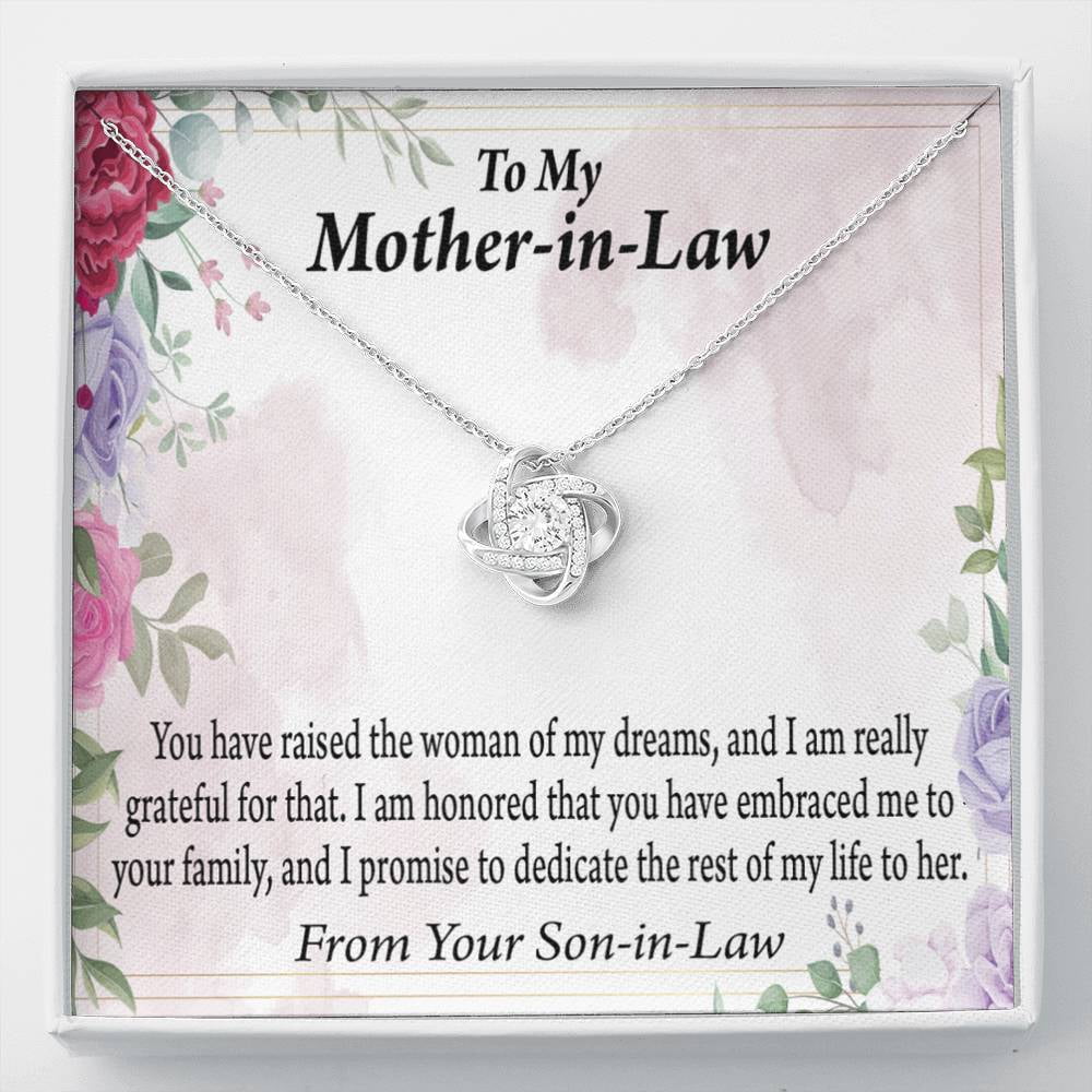 Love Knot Pendant Pendant Message Card 
