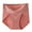 Hot Pink, variant on JeashCHAT Plus Size Women's High Waist Briefs, Solid Color Comfort Cotton Underwear, Breathable Soft Stretch Full Coverage Ladies Panties