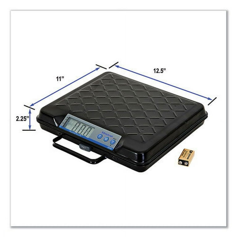 Portable Electronic Utility Bench Scale, 100 lb Capacity, 12.5 x 10.95 x 2.2 Platform Portable Electronic Utility Bench Scale, 100 lb Capacity, 12.5 x 10.95 x 2.2 Platform