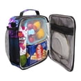 thumbnail image 4 of ALAZA Butterflies in Blue Lunch Box Insulated Lunch Bag Reusable Thermal Cooler Tote School Picnic, 4 of 6
