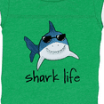 thumbnail image 4 of Inktastic Shark Life Fun Shark with Sunglasses Boys or Girls Baby Bodysuit, 4 of 5