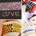 thumbnail image 3 of Kbraveo 8 Sheets 4032 Pcs 6mm Colorful Rhinestone Sticker,Self Adhesive Rhinestone Stickers ,Self Adhesive Crystal Gem Jewels Sticker for Makeups,Body,Nails,Scrapbooking Embellishments and DIY Crafts, 3 of 7