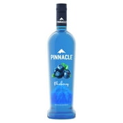 Pinnacle Blueberry Flavored Vodka, 750 ml Bottle, 30% ABV