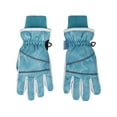 thumbnail image 3 of SimpliKids Boys Waterproof 3M Thinsulate Winter Ski & Snowboard Gloves, L,Blue, 3 of 4