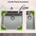 thumbnail image 4 of Sac Passoire pour Évier, 100 Pcs Filet Jetable, Passoire pour Évier de Cuisine, Sac Filet pour Évier Suspendu, 4 of 5