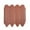 Brown, variant on Shipiny Garden Fence Small Plastic Fence Panel for Vegetable Garden, Courtyard Flower Bed Greening, Outdoor Decorative Border Fence Board for Landscape and Path, Black
