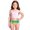v#2Green16, variant on Rggeeun Child Girls Swimwear Bottoms Cute Ice Print Color Block Elastic High Waist Swim Brief Slim Fit for Summer Beach Play Cozy Shorts,Purple,6-7 Years