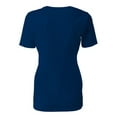 thumbnail image 2 of A4 Spike Short Sleeve Volleyball Jersey For Women in Navy | NW3014, 2 of 3
