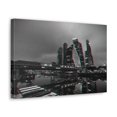 thumbnail image 5 of Moscow Black And White Skyline Canvas Artwork Breathtaking Stunning Cityscape for Home Decor Ready to Hang, 5 of 18