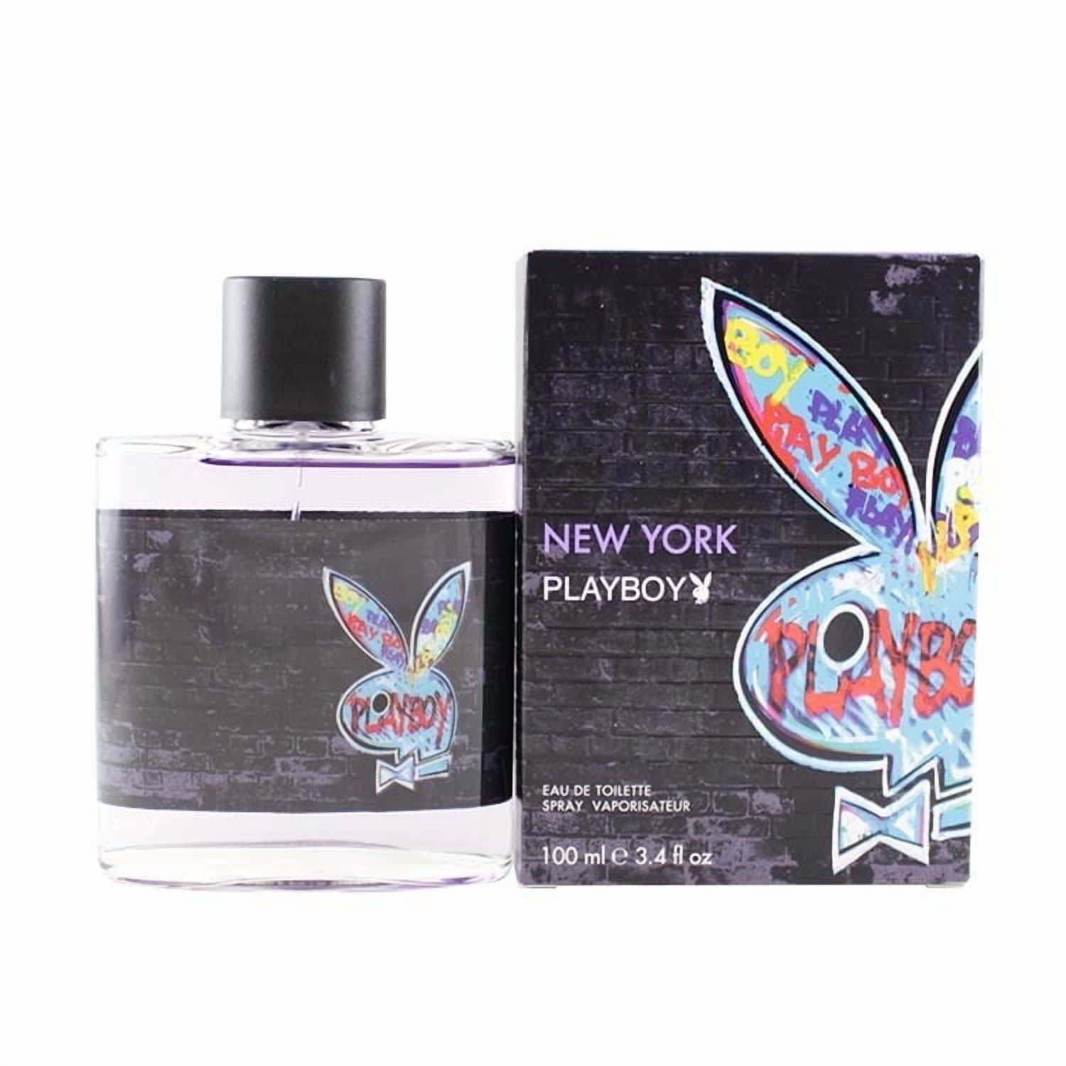 Playboy New York Playboy Eau De Toilette Spray for Men 3.4 oz