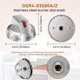 thumbnail image 3 of DG94-03500V/W para Repuesto de Estufa Eléctrica (4 Piezas), Compatible con la Gama Eléctrica NE63T8311SS/AA NE63T8111SS, Color Plateado, 3 of 5