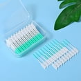 thumbnail image 3 of 150Pcs/box Interdental Brcomh Soft Rubber Teeth Cleaning Tools Dental Cleaning Between Teeth Toothbrcomh Oral Hygiene Care Tools, 3 of 6