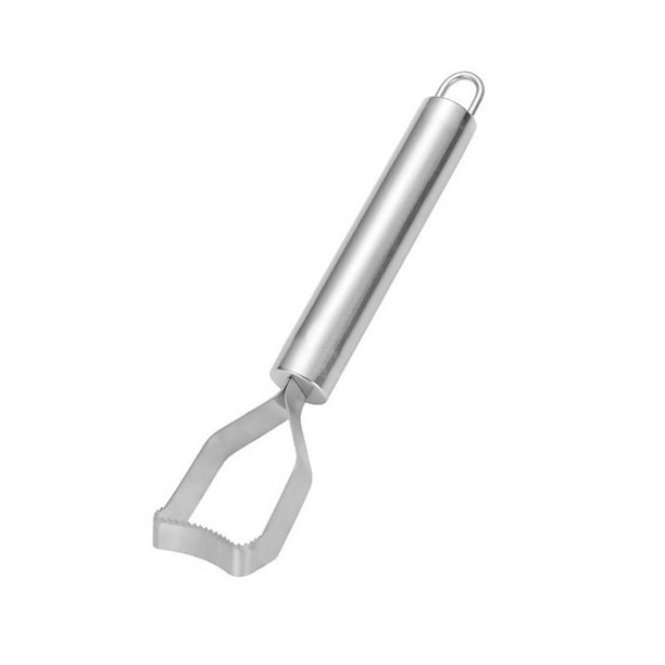 Raspador de maíz de acero inoxidable, pelador de maíz, removedor de mazorcas, desgranador, trillador, herramienta de cocina ergonómica antideslizante, para uso con la mano izquierda o derecha,