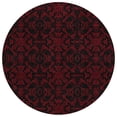 thumbnail image 2 of Addison Rugs Chantille Indoor/Outdoor Transitional Medallions Red Washable Round Rug, 8' x 8', 2 of 6