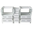 thumbnail image 4 of Fresca Torino 60" White Modern Bathroom Cabinets, 4 of 4