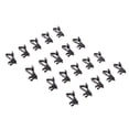 thumbnail image 1 of 20Pack Clip , 5 / 16inch Dia Lapel / clip de solapa Microphone Tie Clip Black Para Sistema De Micrófono clip de solapa Inalámbrico De 8 Mm shamjiam Clip de solapa para micrófono, 1 of 6