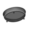 thumbnail image 4 of Comedero para pájaros de hierro forjado, ideal para uso en exteriores, con bandeja de malla para frutos secos, para balcón, valla, jardín o terraza., 4 of 7