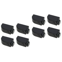 HOOWIFFY Sliding Window Locks 8 Pieces Anti-Theft Security Locks for Home Black Plastic