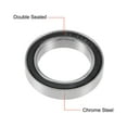 thumbnail image 2 of Uxcell 0.98''x1.46''x0.28'' Ball Bearing 6000 Series Deep Groove Ball Bearings Stainless Steel  Silver Tone 1pcs, 2 of 4