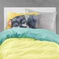 thumbnail image 2 of Carolines Treasures AMB1161PILLOWCASE Snoozing Schnauzer Fabric Standard Pillowcase Standard multicolor, 2 of 2