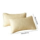 thumbnail image 3 of Juego de 2 fundas de almohada de tamaño estándar, decorativas y acolchadas, de poliéster., 3 of 6