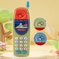thumbnail image 2 of Early Education Toys F Ake Interactive Baby Cell Phone Toy with Sound Effects Musical Sounds for Kids Educational Learning, 2 of 5