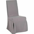 thumbnail image 6 of SAFAVIEH Adrianna 19''H Upholstered Rustic Slipcover Chair, Arctic Grey, Set of 2, 6 of 6