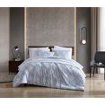 thumbnail image 2 of Nicole Miller Studio 3 piece Owen Solid, Geo Coverlet Set, Quilt Set, 2 of 5