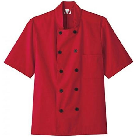 - Five Star 18025 Adult's SS Chef Jacket Red XX-Large