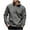 Dark Gray, variant on Yiaimeir Men’s Quarter Zip Pullover Sweatshirt Casual Stand Collar Long Sleeve Lightweight Top with Kangaroo Pocket for Daily Wear