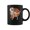Black, variant on Halloween Boys Dinosaur Skeleton T Rex Scary Pumpkin Moon Coffee Mugs