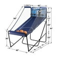thumbnail image 2 of Hathaway Hoops Dual Basketball Arcade Game with Electronic Digital Scoring, 2 of 8