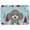 Silver Gray, variant on Caroline's Treasures Winter Holiday Silver Gray Poodle Glass Cutting Board Large