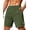 Army Green, variant on COOFANDY Mens Athletic Running Shorts 9" Lightweight Quick Dry Drawstring Mesh Gym Shorts with Zipper Pockets
