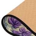 thumbnail image 3 of Purple Art Flowers Runner Rug for Hallways Kitchen Non Slip 2'x 6' Washable Hall Carpet for Bedroom Entryway Laundry Room, 3 of 7