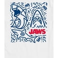 thumbnail image 3 of Jaws - Shark Doodles - Men's Short Sleeve Graphic T-Shirt, 3 of 5