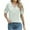 White B, variant on Zunfeo Summer Blouse for Women Puff Sleeve Ladies Tops Elegant Dressy Tops for Going Out Wine M