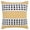 Yellow/Black/White, variant on LR Home Metropolitan Woven Dash Grid Striped Lumbar Throw Pillow