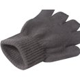 thumbnail image 3 of Unisex Warm Half Finger Stretchy Knit Fingerless Gloves, 3 of 3