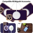 thumbnail image 3 of Magnetic case for iPhone 14 Pro Case for Women, Cute Gold Love Heart Soft MagSafe Case, Raised Full Camera Lens Protection Phone Case for iPhone 14 Pro MagSafe Case 6.1"- Red, 3 of 14