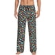 thumbnail image 1 of Balery Alphabet Pantalones de pijama para hombre, pijama ultraligero, pantalón de descanso-Large, 1 of 6