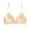 Khaki, variant on Women Backless Push Up Bra No Wire Seamless Comfortable Lingerie Nylon Mesh U Shaped Design for Everyday Wear 34-40 ABC Multi Color Options