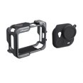 thumbnail image 1 of Ultra-Light Aluminum Case Camera Cage for Insta360 GO Ultra with Lens Portect, Protective Frame Housing with 1/4 Cold Shoe for Video Light Microphone, 1 of 8