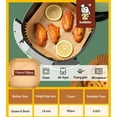 thumbnail image 2 of Katbite 6.3 Inch 130PCS Square Disposable Air Fryer Paper Liners, Unbleached Non-Stick & Oil-proof Parchment Paper, 2 of 6