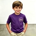 thumbnail image 2 of WEIGFI Child Toddler Boys Tee Independence Day Stars Graphic Print Patriotic Clothes Summer Comfort Casual Stylish Short Sleeve Crew Neck Adorable Party Tops,Purple,2-3 Years, 2 of 4