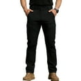 thumbnail image 2 of NTACZA Pantalon de Randonnée pour Hommes Décontracté à Fermeture Éclair Cargo Noir Pantalon de Travail Ripstop Extérieur Coupe Décontractée Pantalon pour Hommes P, 2 of 7