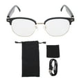 thumbnail image 2 of Smart  Glasses, Stable Signal Transmit 360 Degree Stereo Sound Voice Control Smart  Glasses Long Standby  for Sports Outdoor, 2 of 7