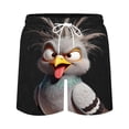 thumbnail image 1 of Pantalones de Natación de Verano de Ocio de la Playa de los Hombres con Cordón, Poliéster Transpirable Ligero para el Uso Informal, 1 of 5