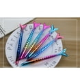 thumbnail image 3 of 20Pcs Pack Creative Cute Mermaid Gel Pens Ink Refill Fish Animal Fun Cool Journaling no Bleed Rainbow Desk Accessory School Office Supply Kawaii Christmas Teen Girl Kids Teen Nice Pen,Colorful, 3 of 3